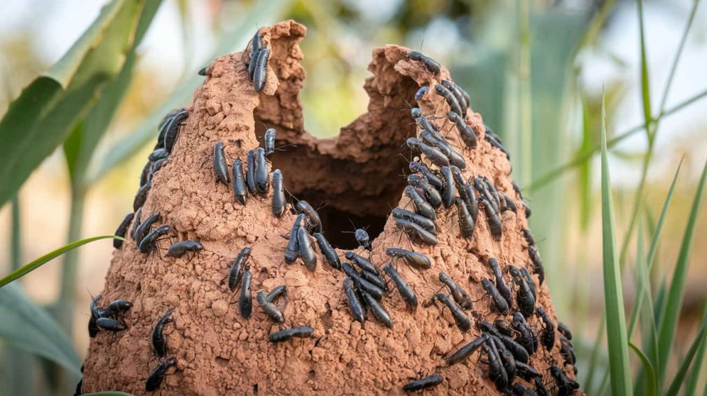 The Damage Caused with the aid of Black Termites